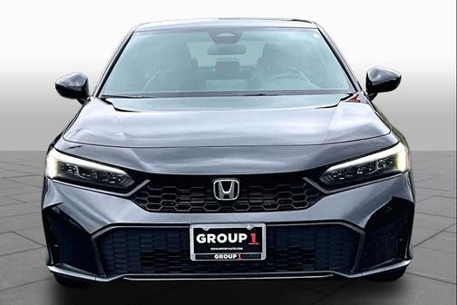 Crystal Black Pearl 2025 Honda Civic Hybrid Sport