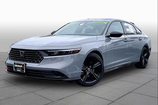 Urban Gray Pearl 2024 Honda Accord Hybrid Sport-L
