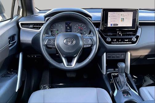 Sonic Silver 2025 Toyota Corolla Hybrid SE