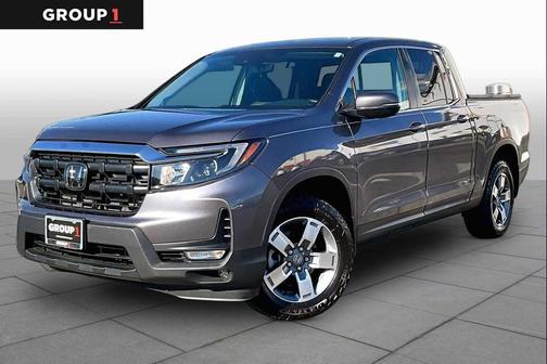 Modern Steel Metallic 2025 Honda Ridgeline RTL