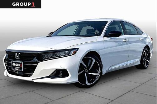 Platinum White Pearl 2022 Honda Accord Sport 2.0T