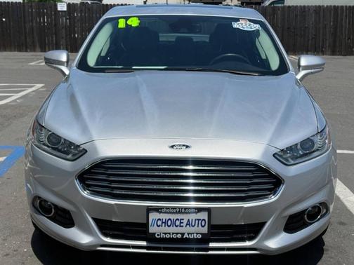 Ingot Silver Metallic 2014 Ford Fusion Hybrid Titanium