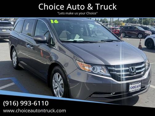 Gray 2016 Honda Odyssey EX-L