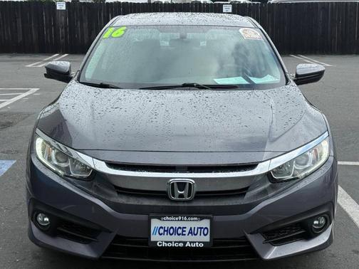 Gray 2016 Honda Civic EX-T