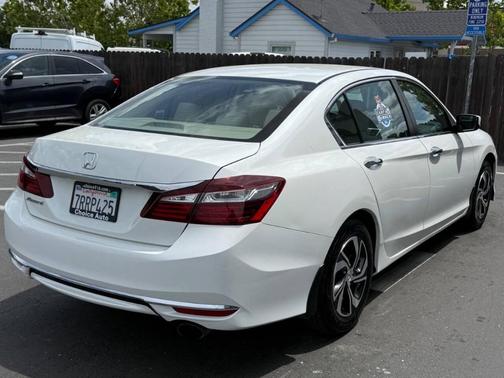 White Orchid Pearl 2016 Honda Accord LX