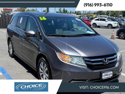 Modern Steel Metallic 2016 Honda Odyssey EX-L