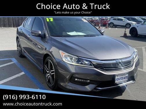 White 2017 Honda Accord Sport SE
