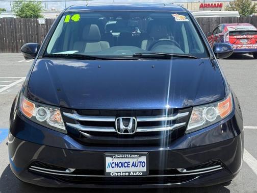 Blue 2014 Honda Odyssey EX-L