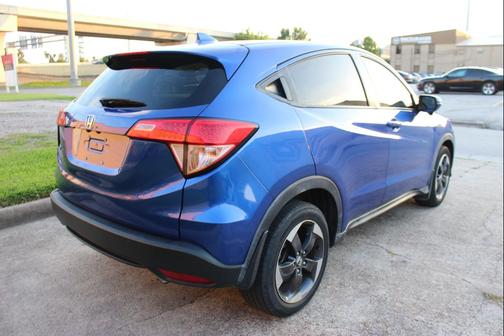 Aegean Blue Metallic 2018 Honda HR-V EX