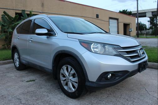 Alabaster Silver Metallic 2014 Honda CR-V EX-L