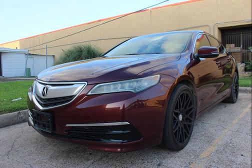 Burgundy 2016 Acura TLX FWD