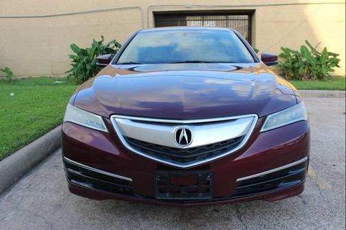 Burgundy 2016 Acura TLX FWD