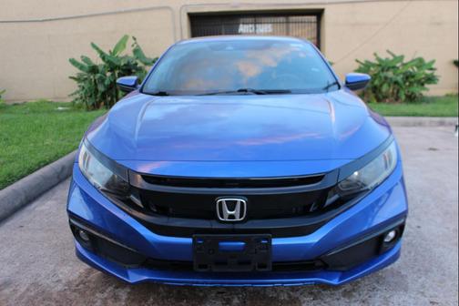 Aegean Blue Metallic 2019 Honda Civic Sport