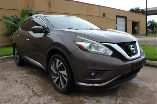 Beige 2017 Nissan Murano Platinum