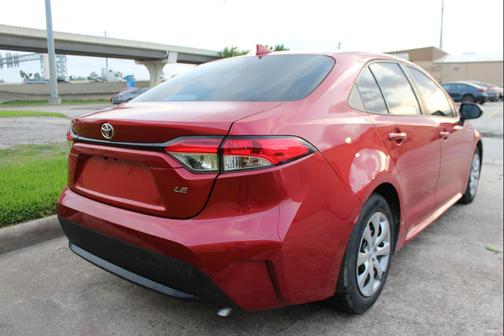 Barcelona Red Metallic 2020 Toyota Corolla LE