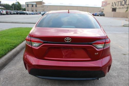 Barcelona Red Metallic 2020 Toyota Corolla LE