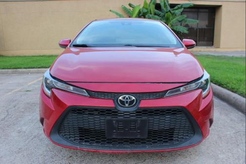 Barcelona Red Metallic 2020 Toyota Corolla LE