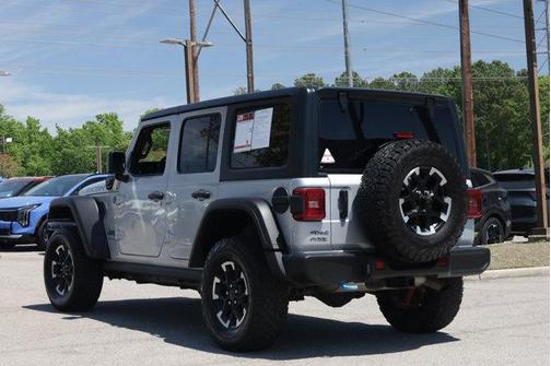 Silver Zynith Clearcoat 2024 Jeep Wrangler 4xe Rubicon
