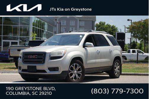 Champagne Silver Metallic 2015 GMC Acadia SLT-2