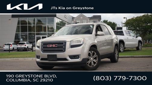 Champagne Silver Metallic 2015 GMC Acadia SLT-2