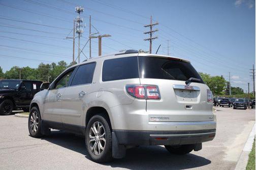 Champagne Silver Metallic 2015 GMC Acadia SLT-2
