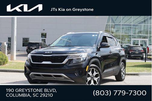 Cherry Black 2023 Kia Seltos EX