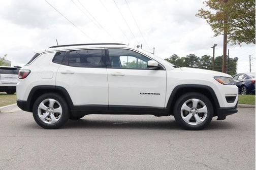 White Clearcoat 2019 Jeep Compass Latitude