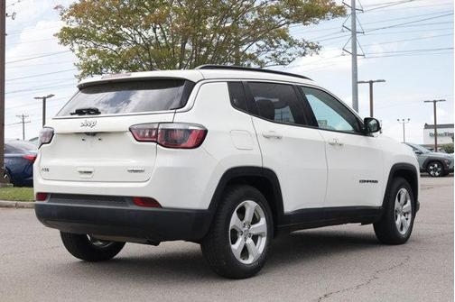 White Clearcoat 2019 Jeep Compass Latitude