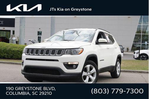 White Clearcoat 2019 Jeep Compass Latitude