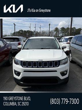 White Clearcoat 2019 Jeep Compass Latitude