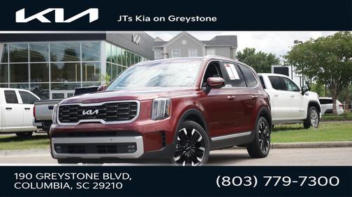 Dawning Red 2023 Kia Telluride SX Prestige