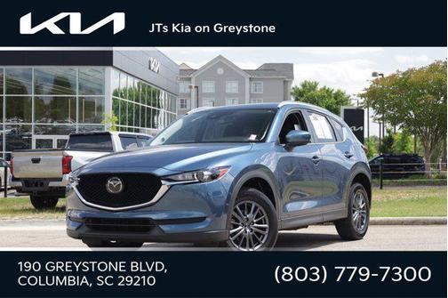 Deep Crystal Blue Mica 2020 Mazda CX-5 Touring