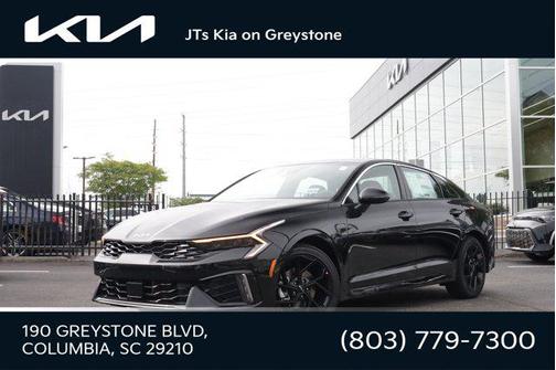 Aurora Black Pearl 2026 Kia K5 GT-Line FWD