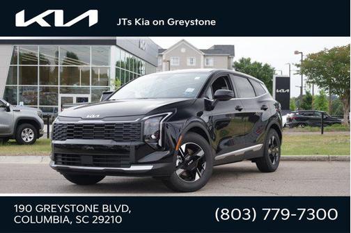 Ebony Black 2026 Kia Sportage LX