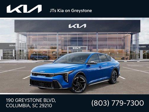 Wave Blue 2026 Kia K4 GT-Line