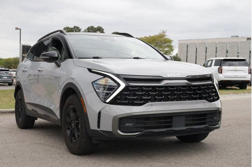 Wolf Gray/Ebony Black Roof 2023 Kia Sportage S