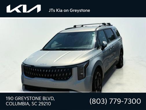 Ivory Silver 2025 Kia Carnival EX