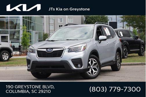 Ice Silver Metallic 2021 Subaru Forester Premium