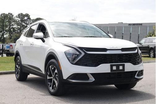 Snow White Pearl 2023 Kia Sportage Hybrid EX