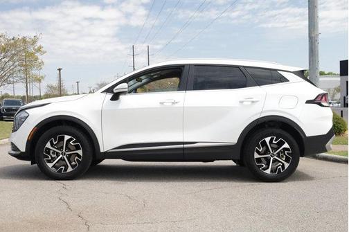 Snow White Pearl 2023 Kia Sportage Hybrid EX