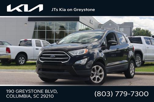 Shadow Black 2020 Ford EcoSport SE