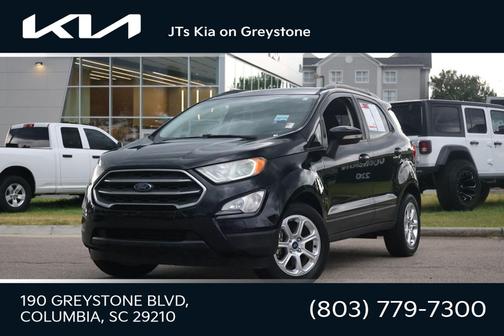 Shadow Black 2020 Ford EcoSport SE