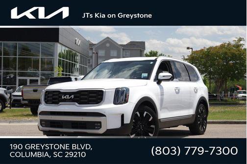 Glacial White Pearl 2025 Kia Telluride SX