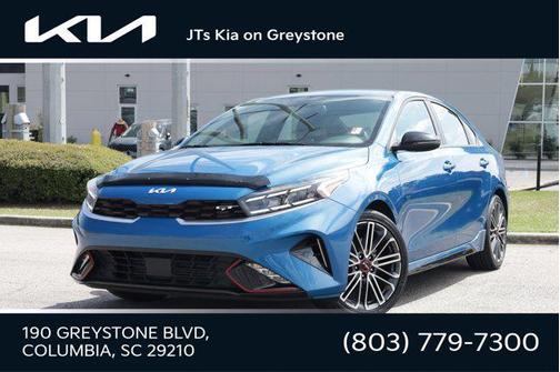 Sporty Blue 2022 Kia Forte GT