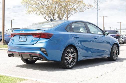 Sporty Blue 2022 Kia Forte GT