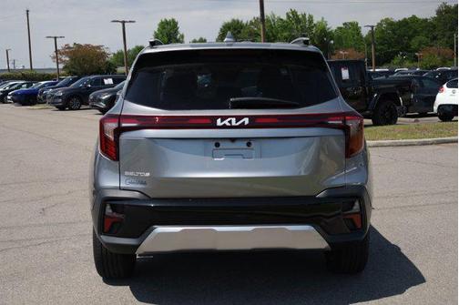 Steel Gray 2024 Kia Seltos EX