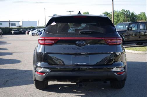Black Cherry 2021 Kia Sportage S