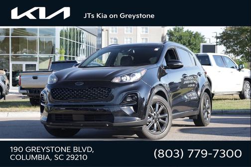 Black Cherry 2021 Kia Sportage S