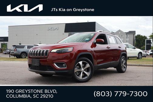 Velvet Red Pearlcoat 2021 Jeep Cherokee Limited