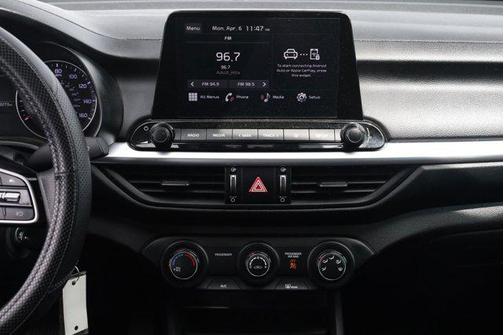 Clear White 2022 Kia Forte FE